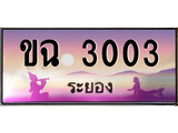 ทะเบียนรถ 3003 - ทะเบียนประมูลระยอง – ขฉ 3003 เหมาะนำใส่รถของคุณ