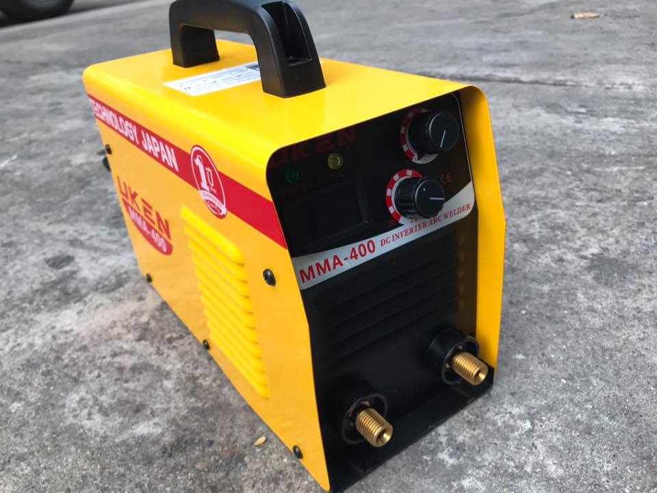 ตู้เชื่อมยี่ห้อ UKEN MMA 400A รุ่น 2 ปุ่ม