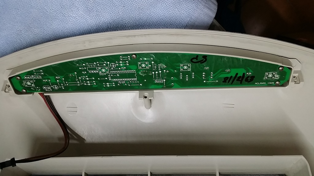 ซ่อมเครื่องฟอกอากาศ ยี่ห้อ SAC รุ่น HAC-400 อาการเปิดไม่ติด