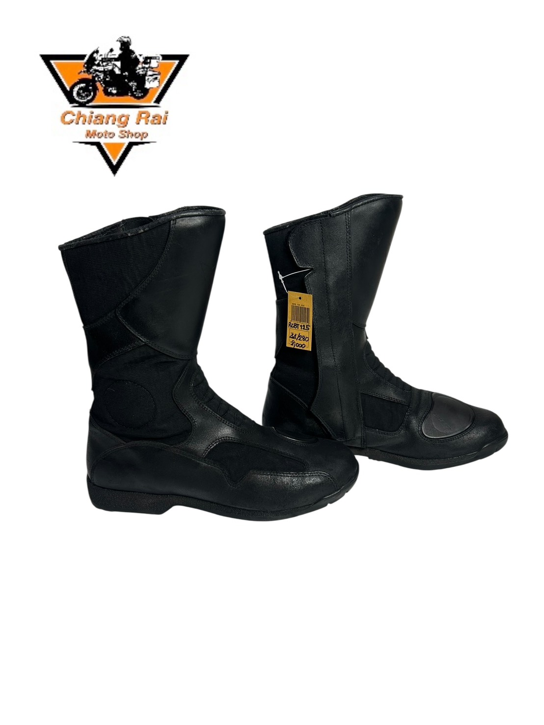 รองเท้าขี่มอเตอร์ไซด์( มือสอง) RCBT-125 Size ขนาดจากป้าย 44:EUR / 10:UK / 28:Cm.(Dainese)