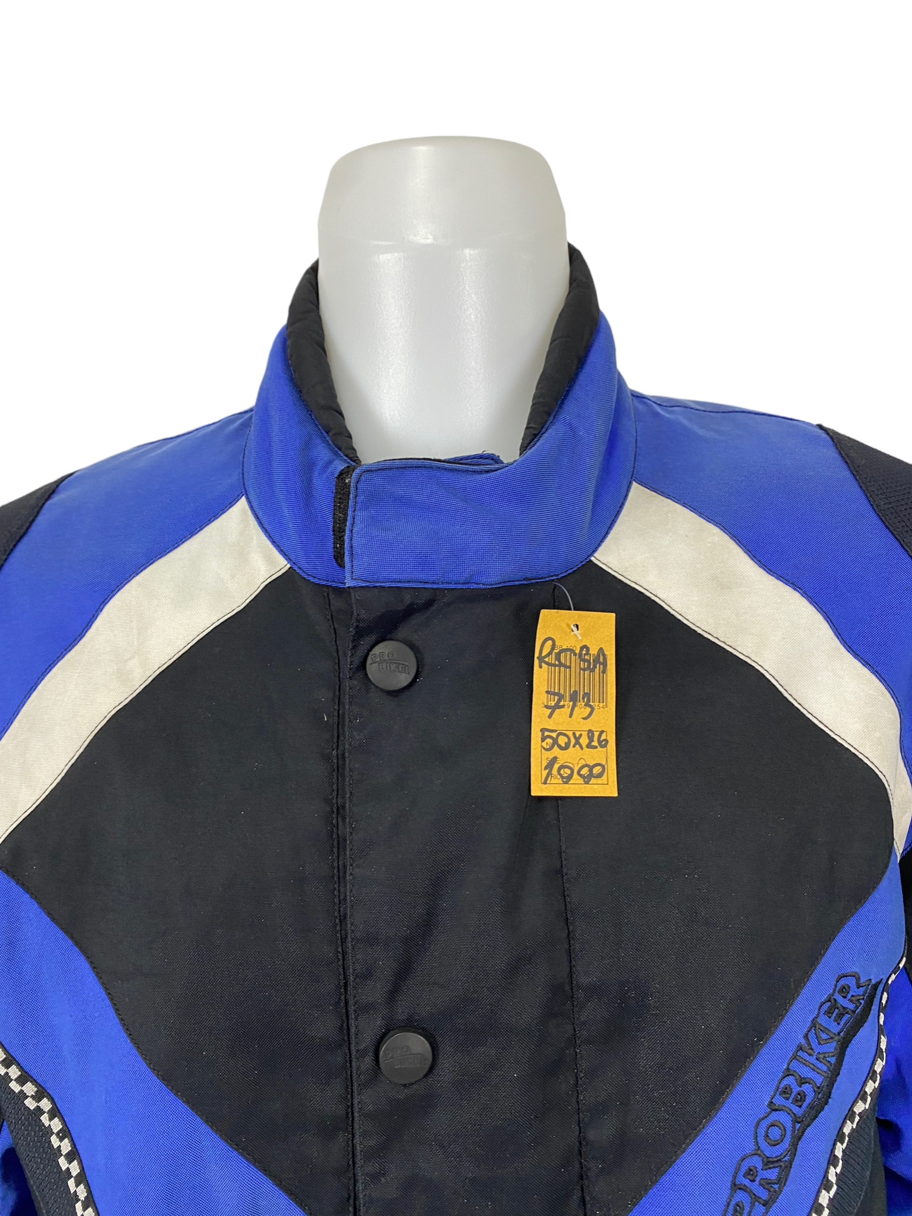 เสื้อขี่มอเตอร์ไซด์( มือสอง) RCSA 713: อก 50" ยาว 26" (XL)**PROBIKER**