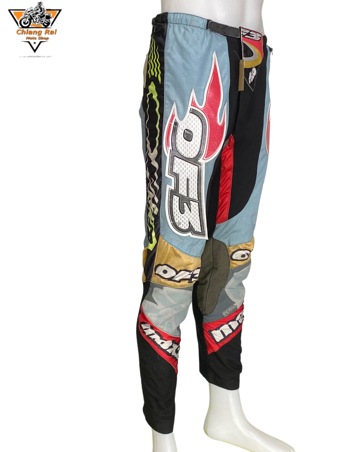 กางเกงขี่มอเตอร์ไซด์ ( มือสอง ) E&A 454: เอว 28-30" ยาว 29" **OF3**