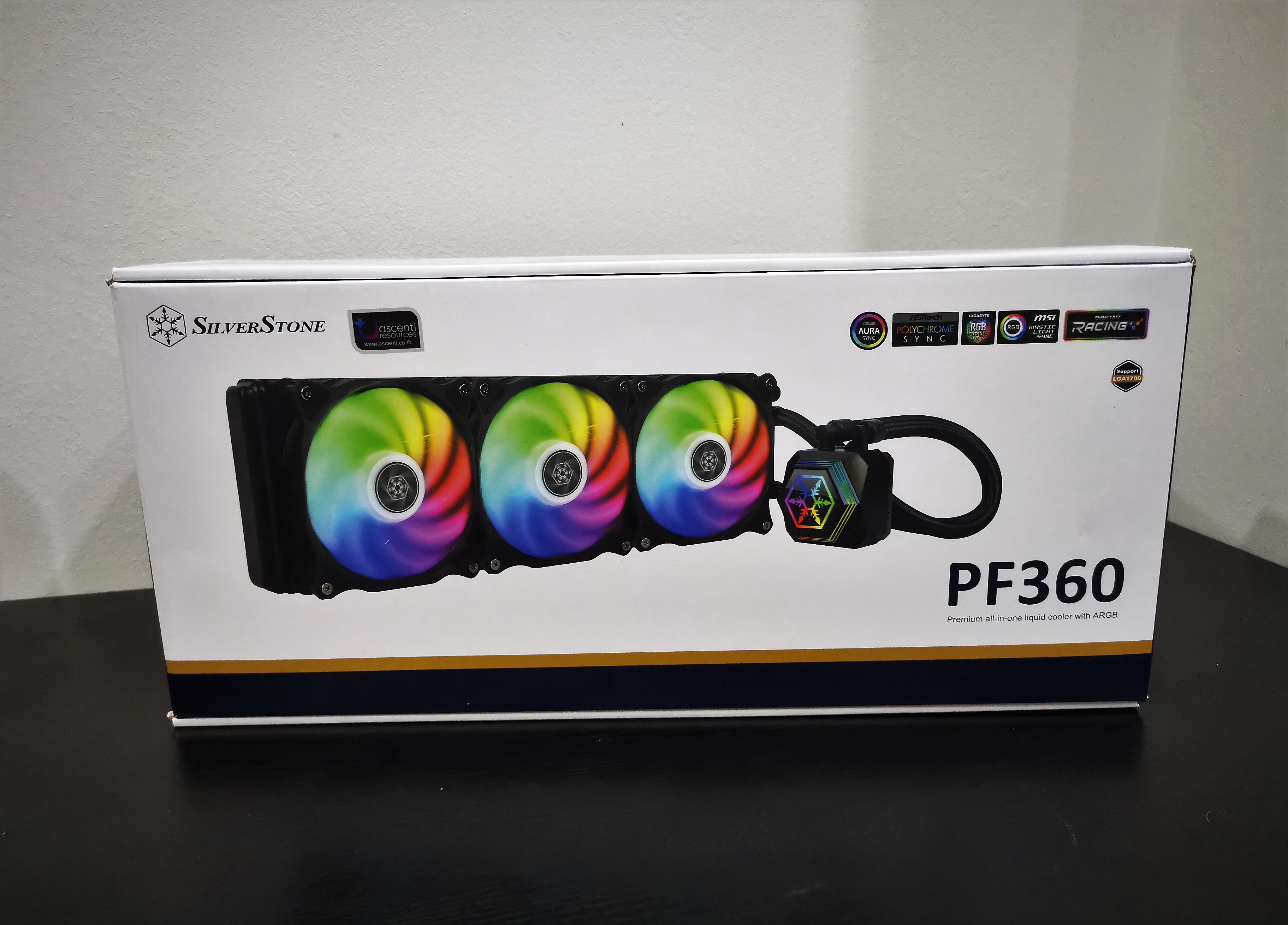 CPU LIQUID COOLER SILVERSTONE PF360 ARGB V2