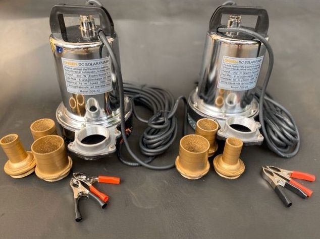 ปั้มไดโว่ Onsen ใช้แบตเตอรี่ 12V และ 24V ราคา 1,250 บาท ส่งฟรีเก็บเงินปลายทาง