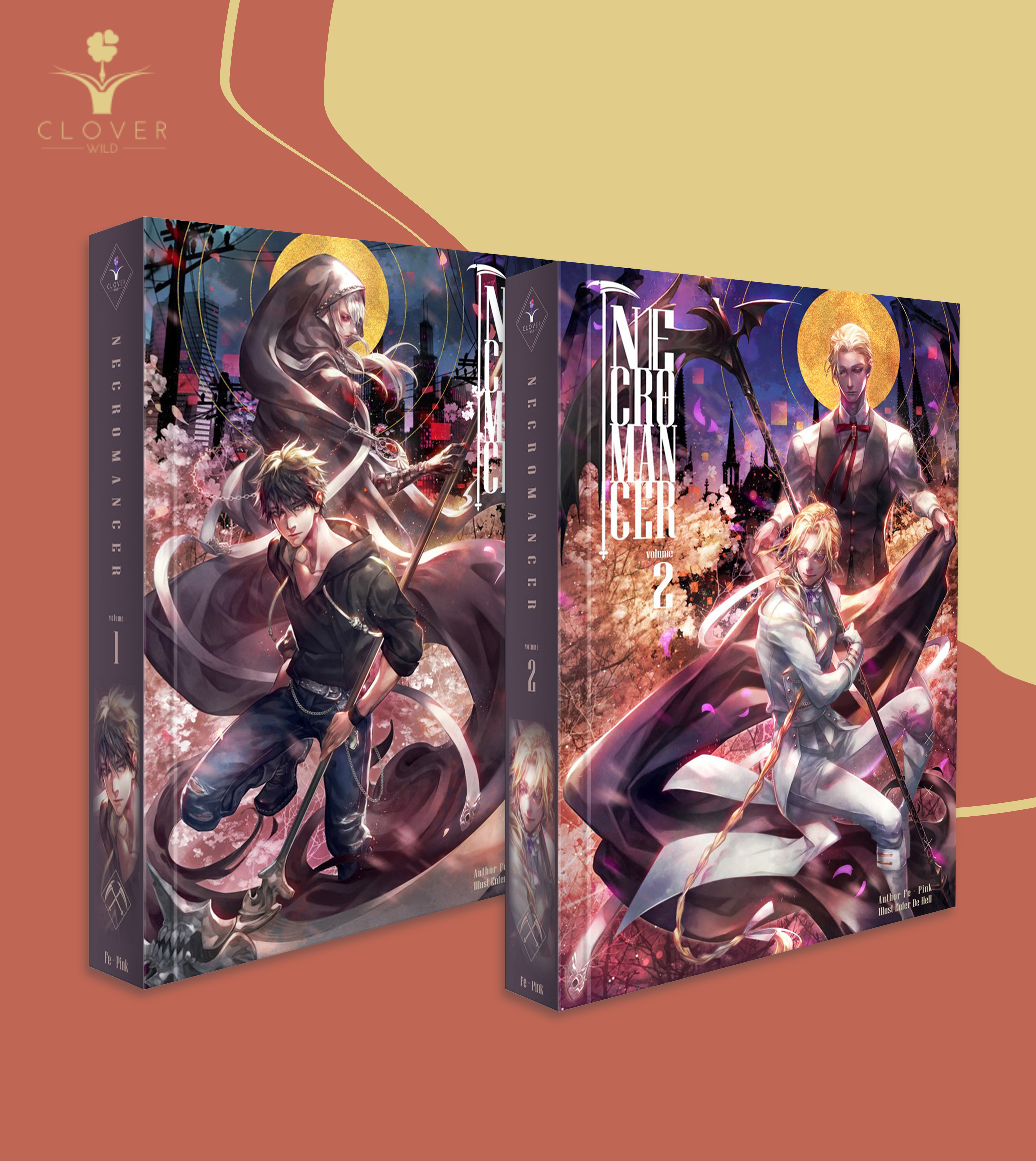 [มีตำหนิเล็กน้อย] ชุดหนังสือนิยาย Necromancer เล่ม 1 - 2 ( 2 เล่มจบ )