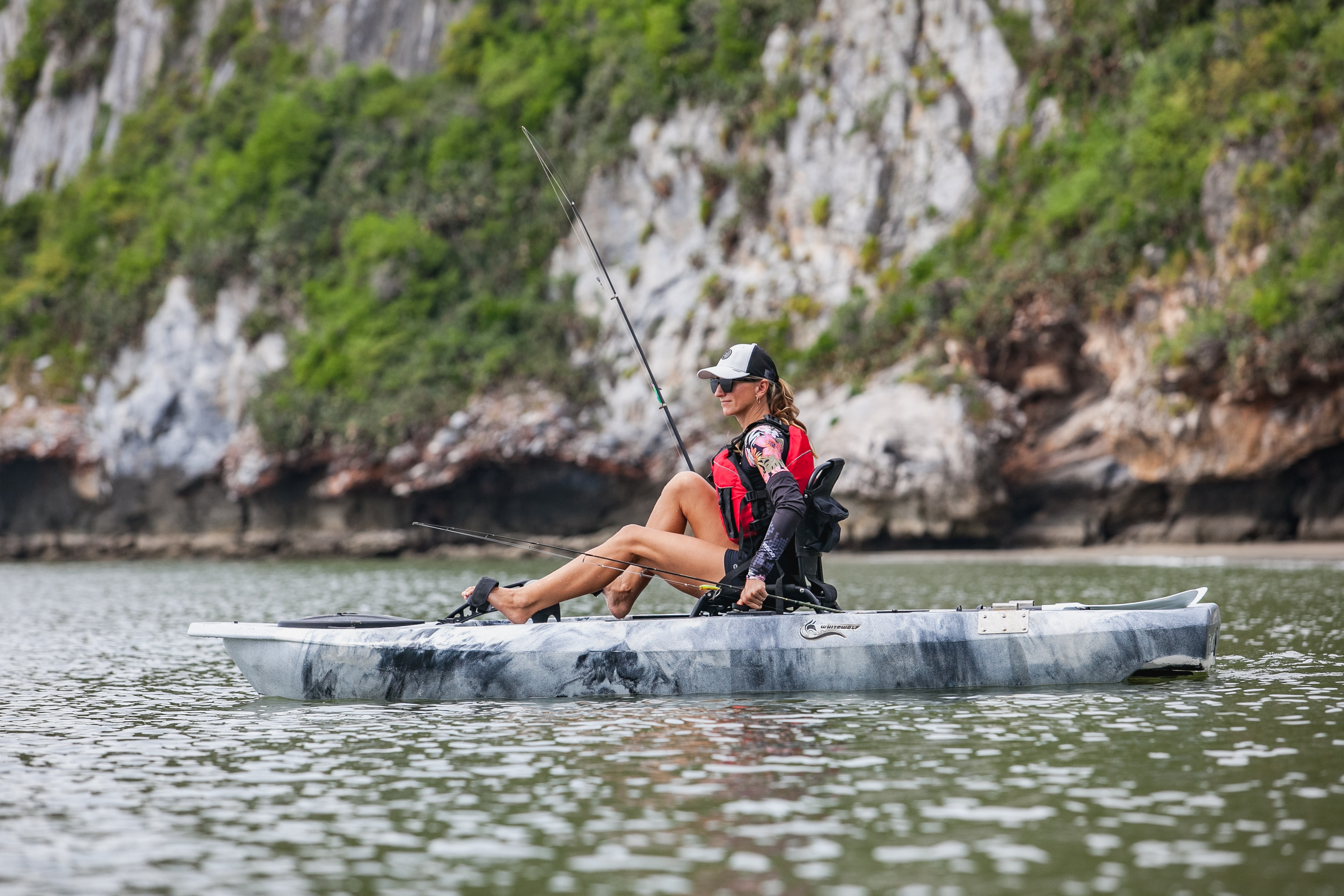 เรือคายัคเท้าปั่นรุ่นแมนต้า 2 / Manta II