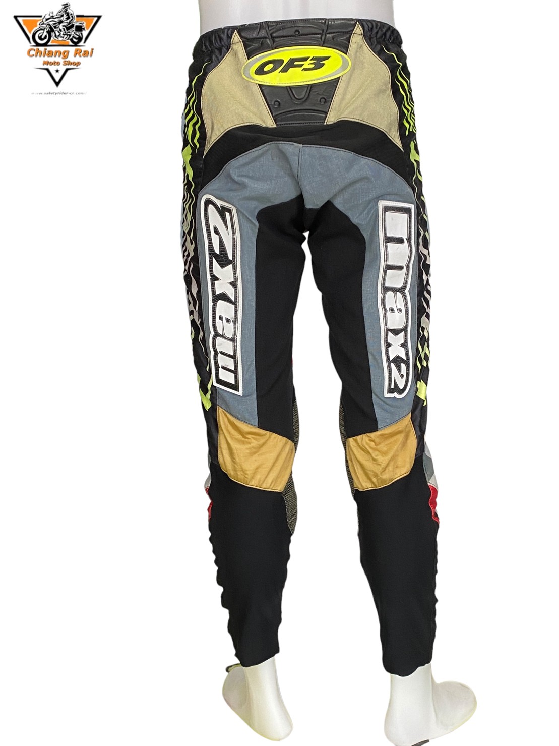 กางเกงขี่มอเตอร์ไซด์ ( มือสอง ) E&A 454: เอว 28-30" ยาว 29" **OF3**