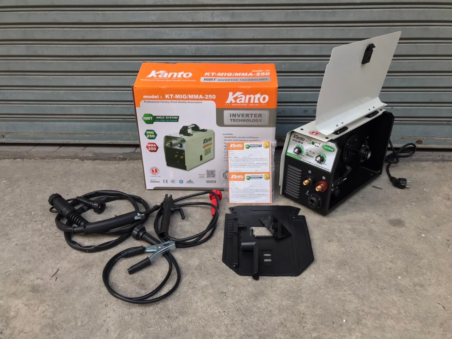 KANTO ตู้เชื่อมไฟฟ้า 2 ระบบ MIG/MMA 250แอมป์ รุ่น KT-MIG/MMA-250