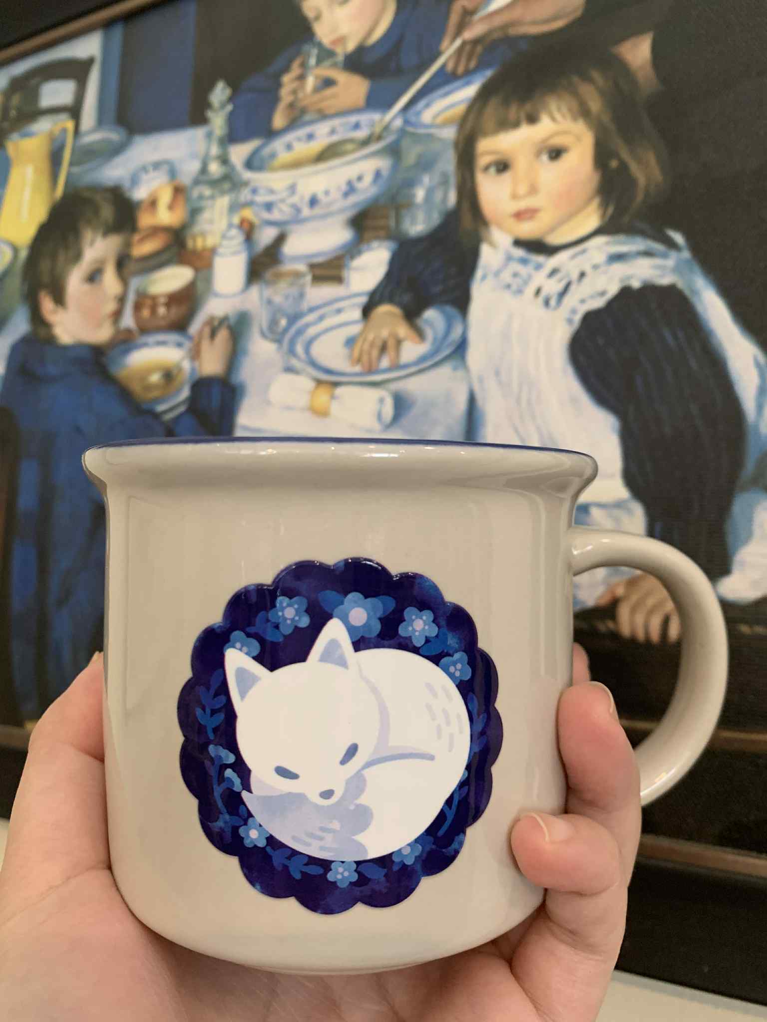 [Pre-order เท่านั้นไม่มีผลิตเผื่อ] แก้วมัคจิ้งจอก