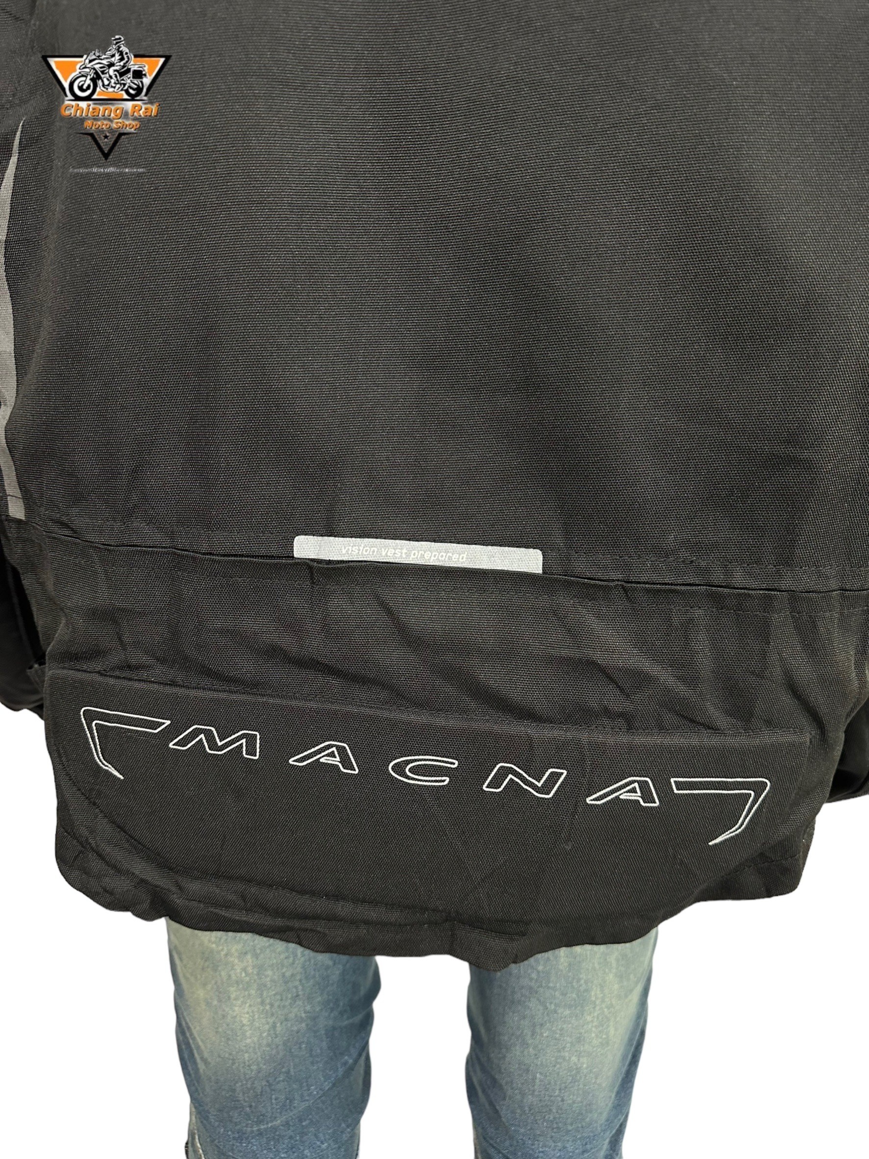 เสื้อขี่มอเตอร์ไซด์( มือสอง) RCSA 820 : อก 50" ยาว 26" (XL) **MACNA**