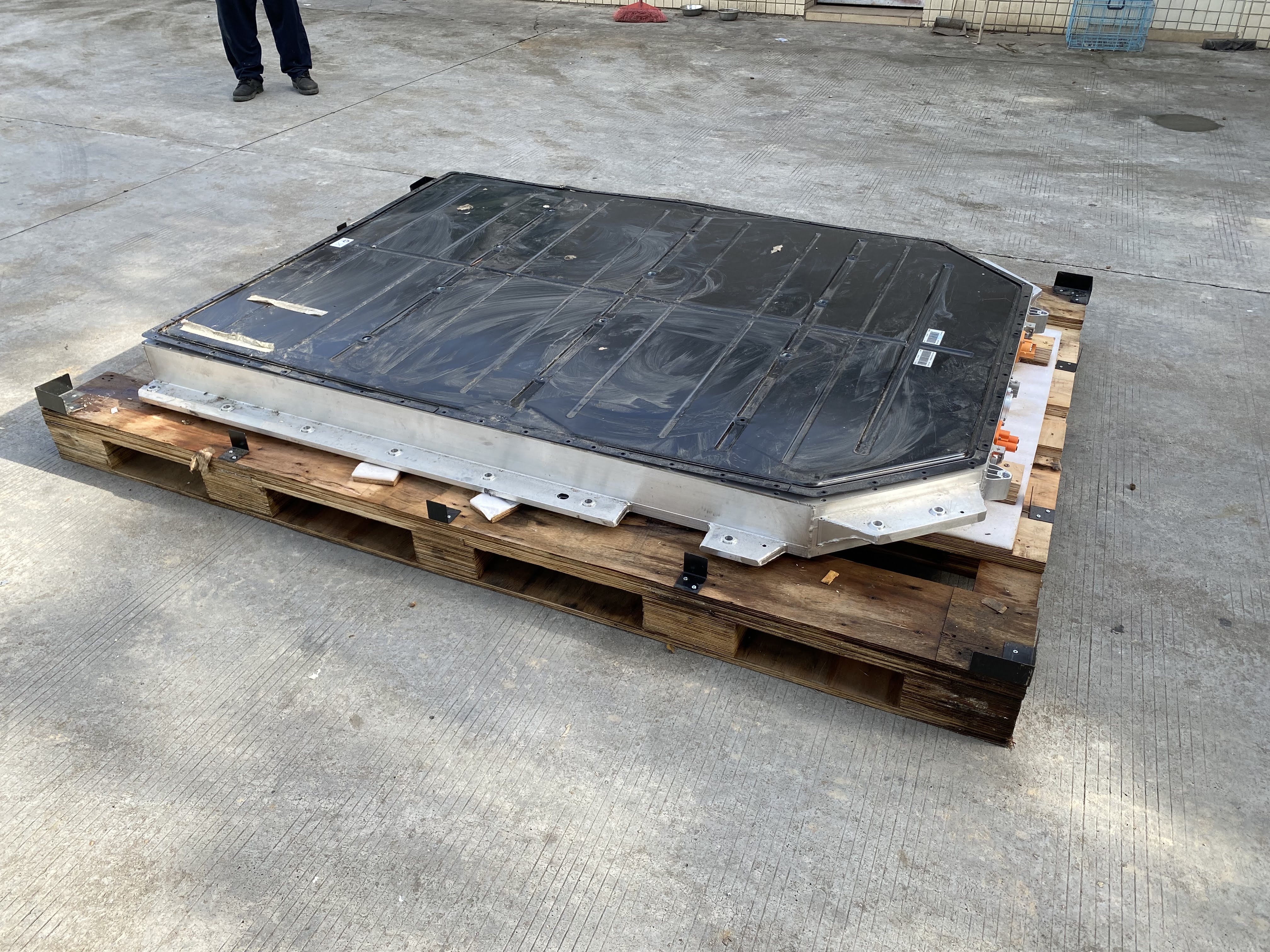 แบตเตอรี่รถไฟฟ้า ev 350v 400v 50kw 70kw นำเข้าตามสั่ง ใส่ bms ให้พร้อมใช้งาน