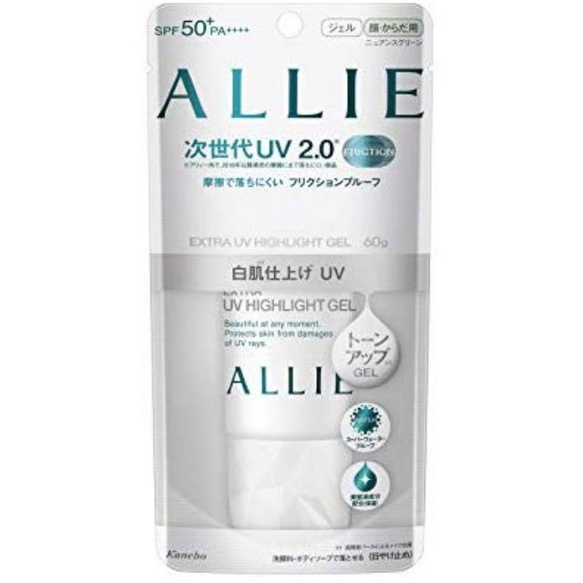 🔥(New Item)💥ครีมกันแดด ALLIE Extra UV Highlight Gel PK SPF50+ PA++💥 ขนาด 60g.