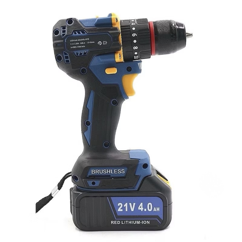 สว่านแบตกระแทก บัสเลส STR 21V รุ่นใหม่ 3 ระบบหัวเหล็ก