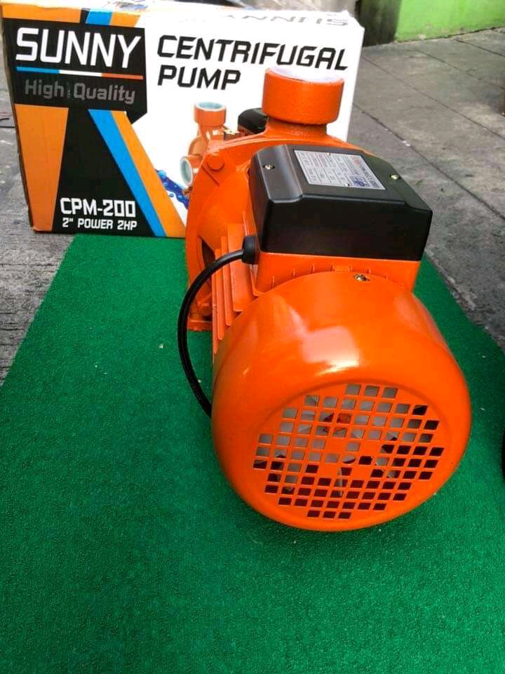 ปั๊มหอยโข่งหน้าใหญ่ ยี่ห้อ Sunny มีขนาด 1 นิ้ว และ 2 นิ้ว คุณภาพเยี่ยม ผ่าน ISO 9001