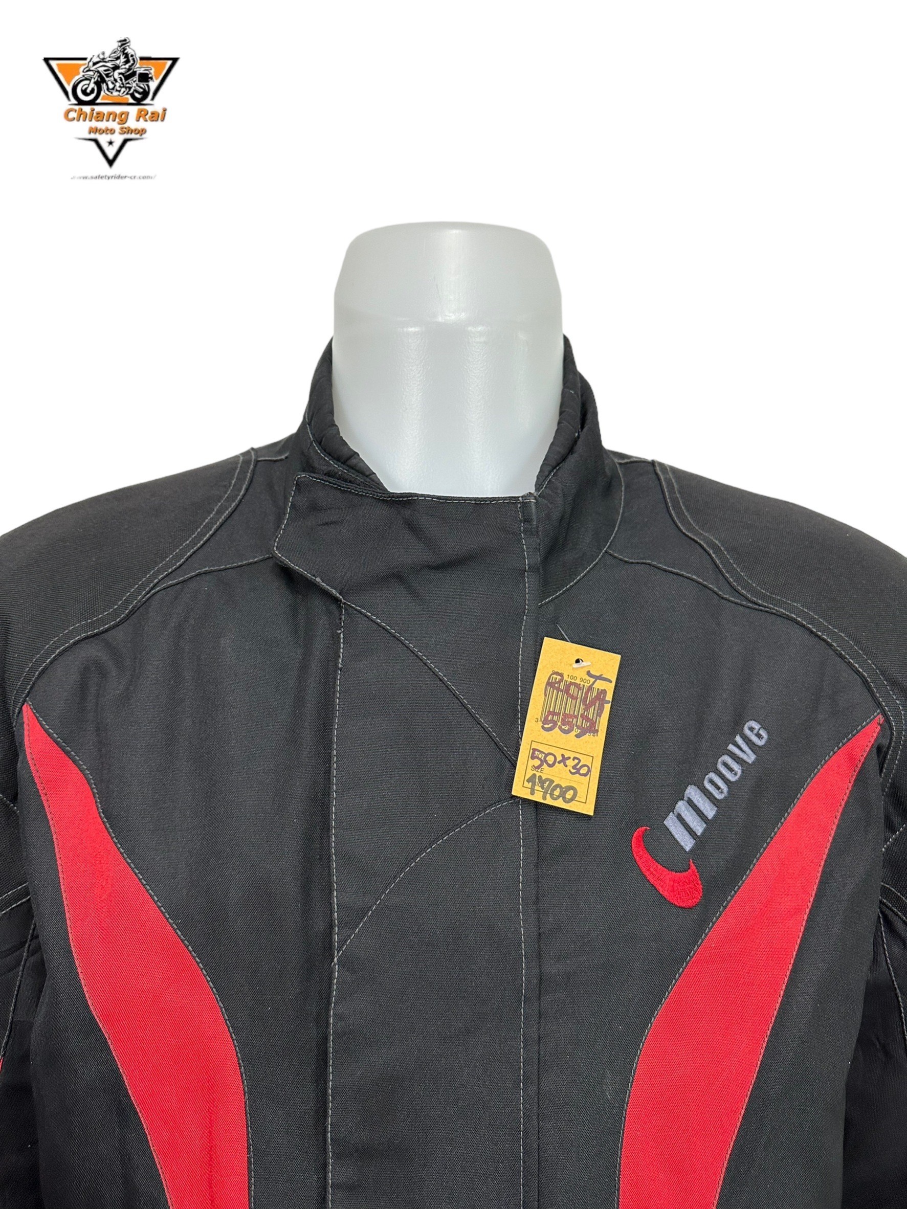เสื้อขี่มอเตอร์ไซด์( มือสอง) RCTA 557: อก 50" ยาว 27" (XL) *moove**