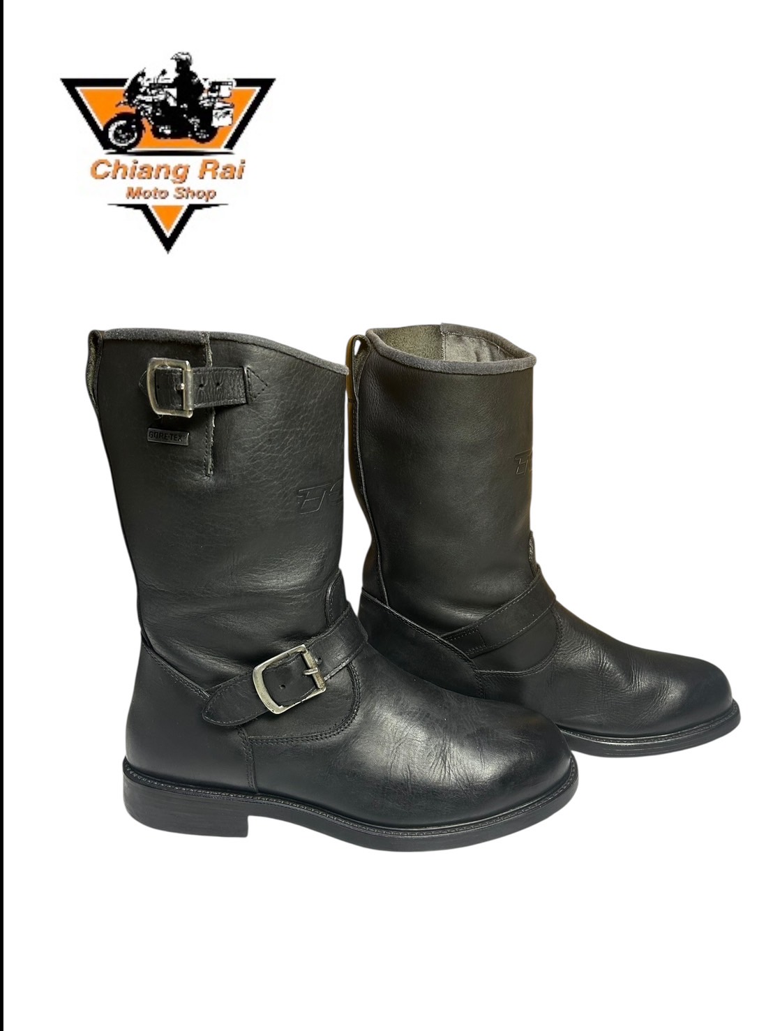 รองเท้าขี่มอเตอร์ไซด์( มือสอง) RCBT-053 Size ขนาดจากป้าย 44:EUR / 10:UK / 28:Cm.(TCX)