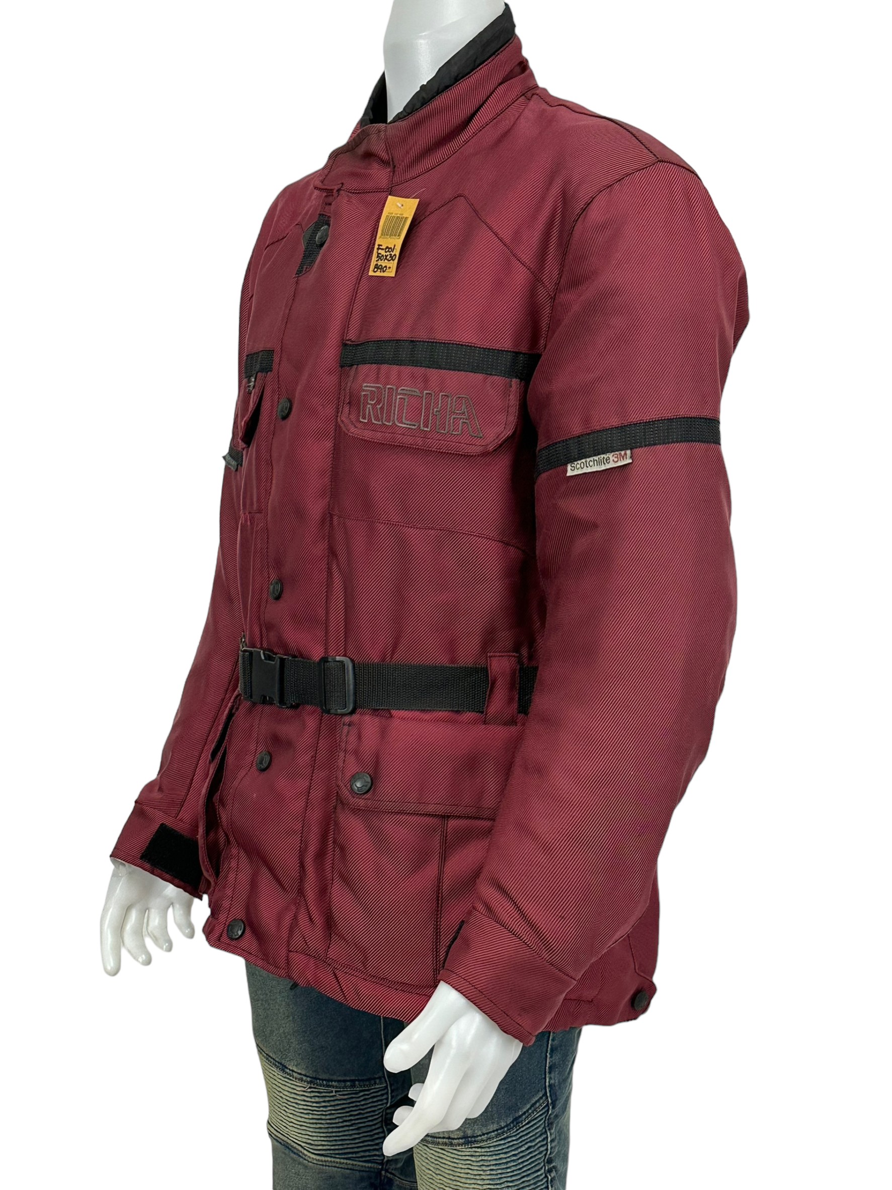 เสื้อขี่มอเตอร์ไซด์( มือสอง) F 001: อก 50" ยาว 30" (XL) **RIC-HA**