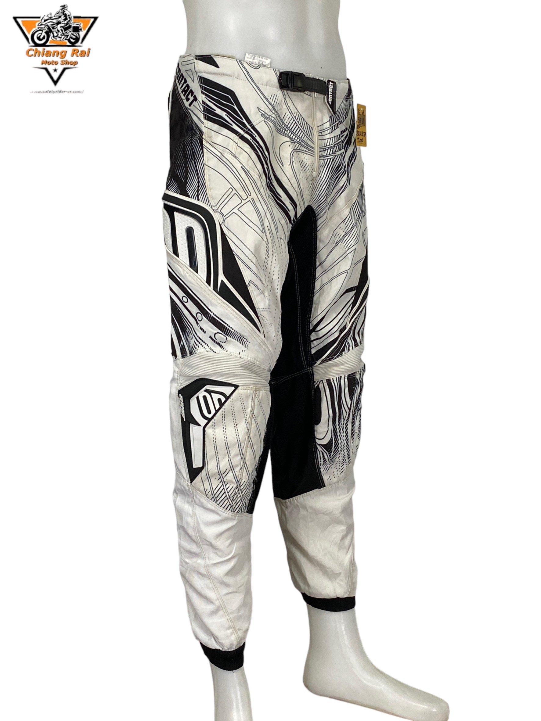 กางเกงขี่มอเตอร์ไซด์ ( มือสอง ) E&A 558: เอว 30-32" ยาว 27" **CONTACT**