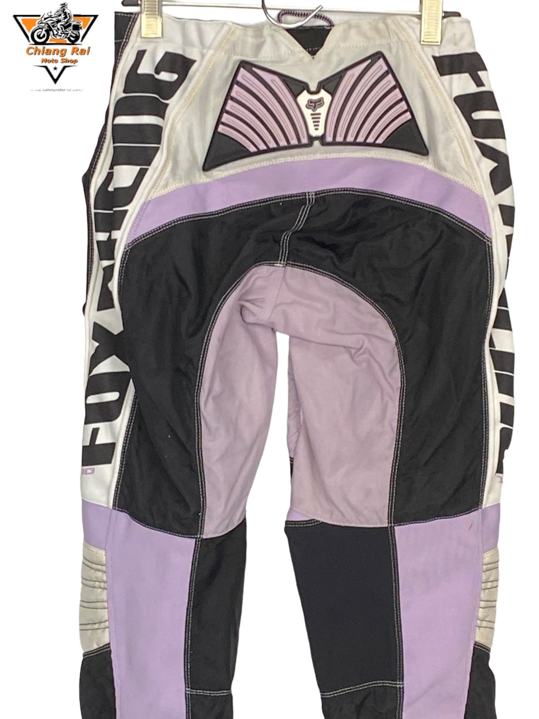 กางเกงขี่มอเตอร์ไซด์ ( มือสอง ) E&A 471: เอว 28" ยาว 26" **FOX**