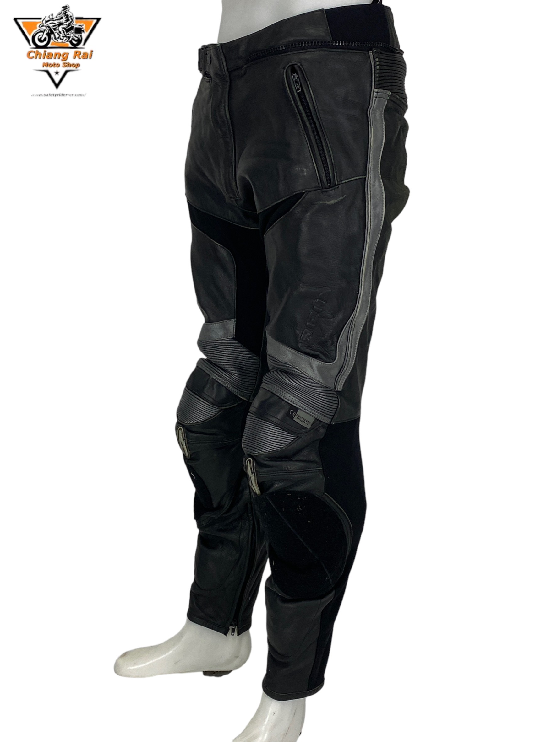 กางเกงขี่มอเตอร์ไซด์ ( มือสอง ) RCTS 044 : เอว 34" ยาว 28" RIC-HA