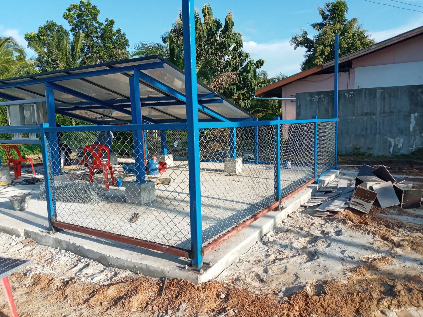 ระบบสูบน้ำประปาหมู่บ้านด้วยพลังงานแสงอาทิตย์