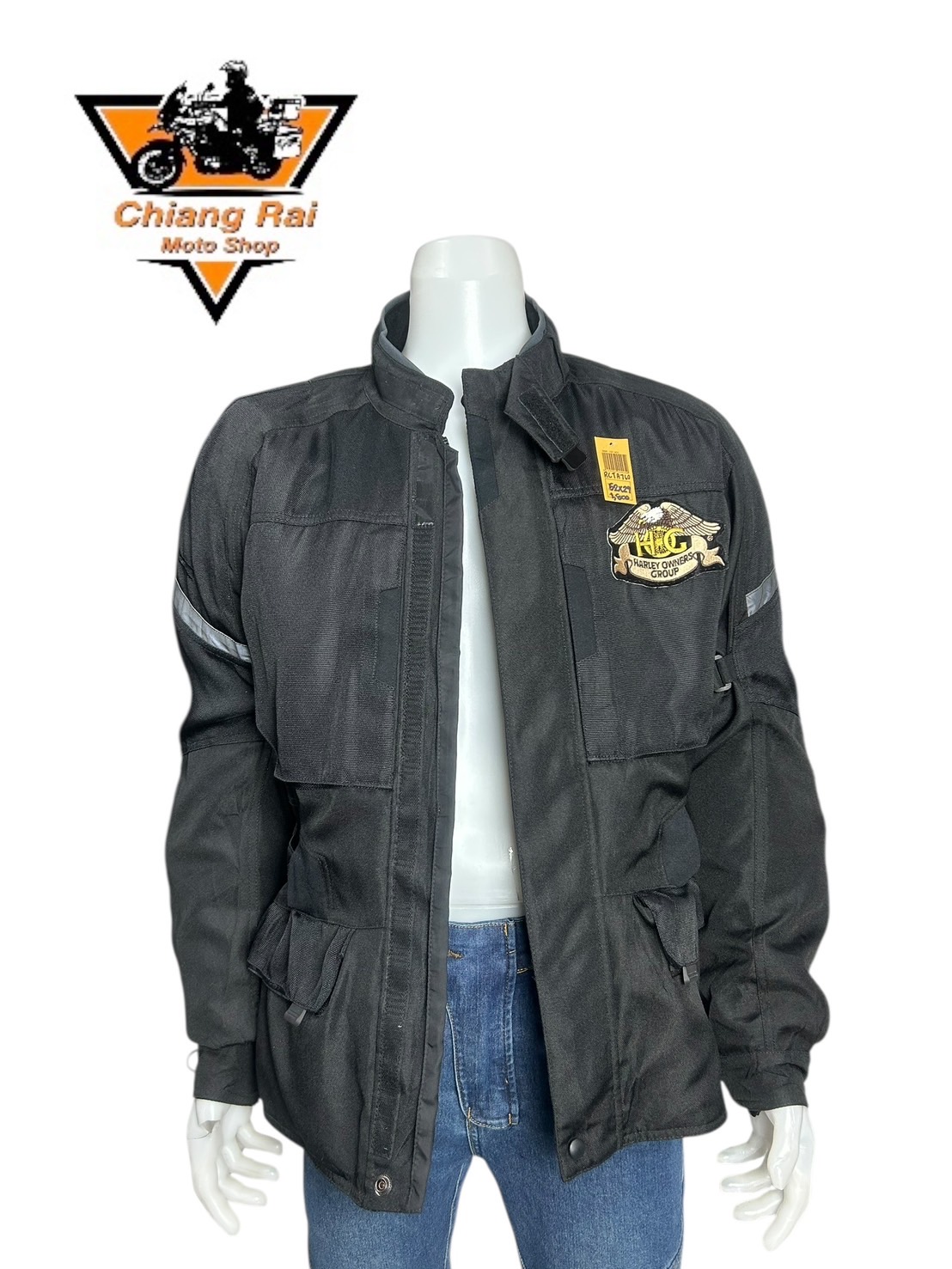 เสื้อขี่มอเตอร์ไซด์( มือสอง) CRTA 760 อก 52" ยาว 29 (XL) **MacAdam**