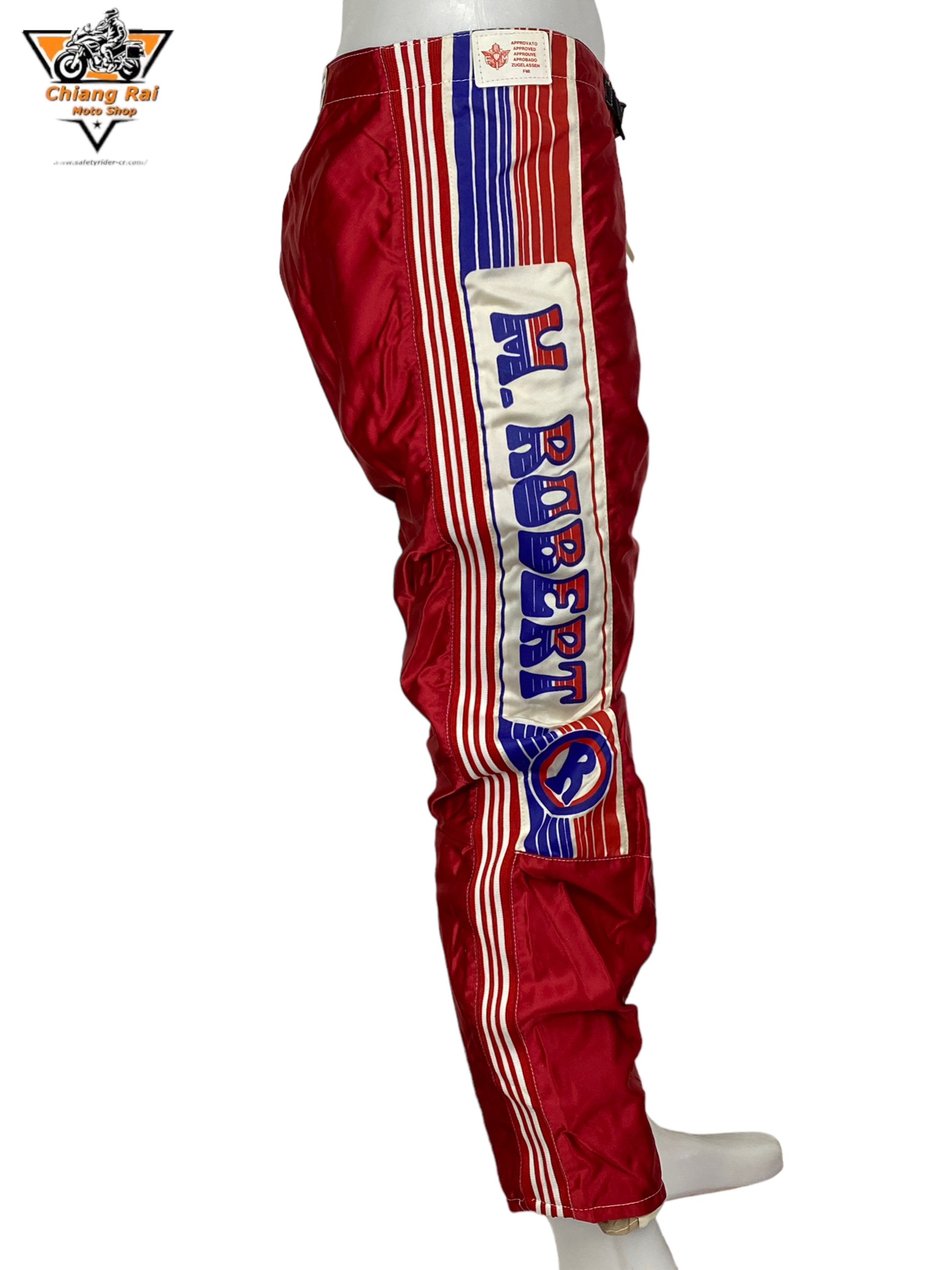 กางเกงสำหรับขี่มอเตอร์ไซด์ ( มือสอง ) E&A 570: เอว 34" ยาว 26" **MROBERT**