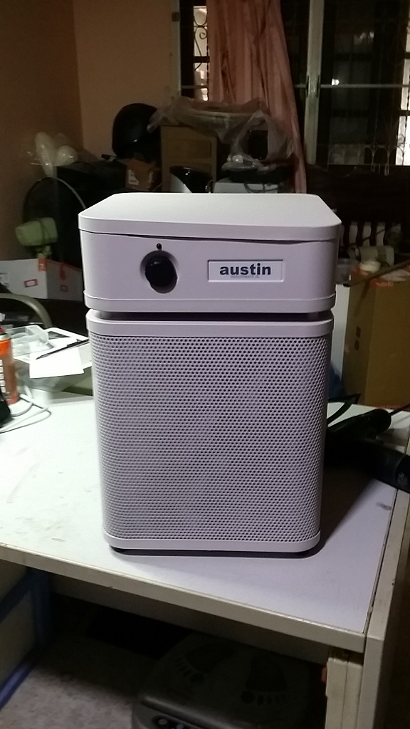 ซ่อมเครื่องฟอกอากาศ ยี่ห้อ AUSTIN รุ่น HM200 อาการแรงลมออกเบา