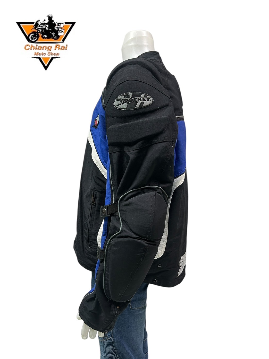 เสื้อขี่มอเตอร์ไซด์( มือสอง) CRSB 039 : อก 56" ยาว 25" (2XL) **Joe Rocket**
