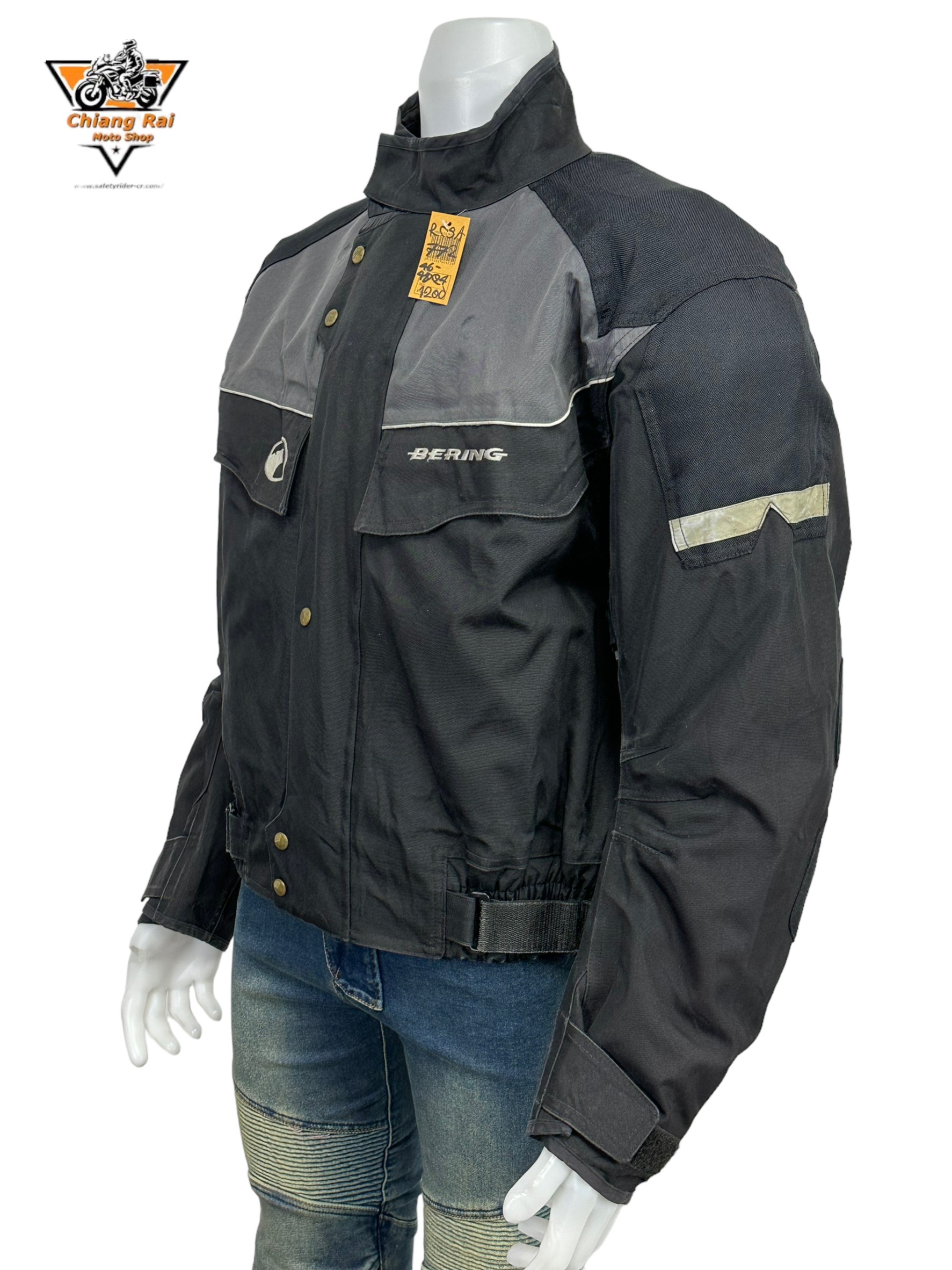 เสื้อขี่มอเตอร์ไซด์( มือสอง) RCSA 772 : อก 46-48" ยาว 24" (L) BERING