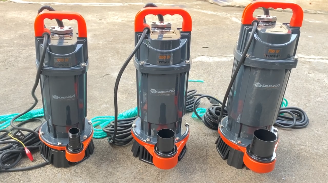 ไดโว่ Daewoo ใช้กับไฟบ้าน งานเกาหลี มี 3 ขนาด