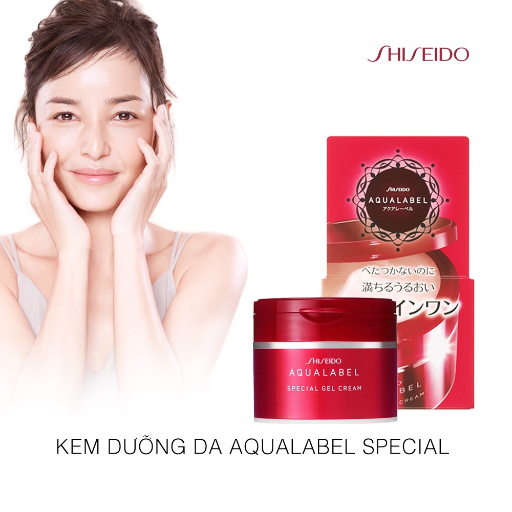 ðĨShiseido Aqualabel Special Gel Cream Moist All in One | āļāļīāđāļāđāļ āļāļāļ§āļēāđāļĨāđāļāļĨ (āđāļāļĨāļāļĢāļĩāļĄ 5 in 1)âĻāļāđāļ§āļĒāļāļīāļ§āļŦāļāđāļēāļāļļāđāļĄāļāļ·āđāļ āļāļĢāļ°āļāļąāļāļĒāļ·āļāļŦāļĒāļļāđāļ āļĨāļāđāļĨāļ·āļāļāļĢāļīāđāļ§āļĢāļāļĒðĨāļāļāļēāļ 90g.