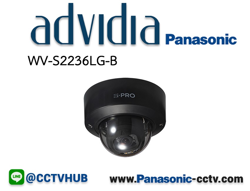 กล้องวงจรปิด Panasonic รุ่น WV-S2236LG-B
