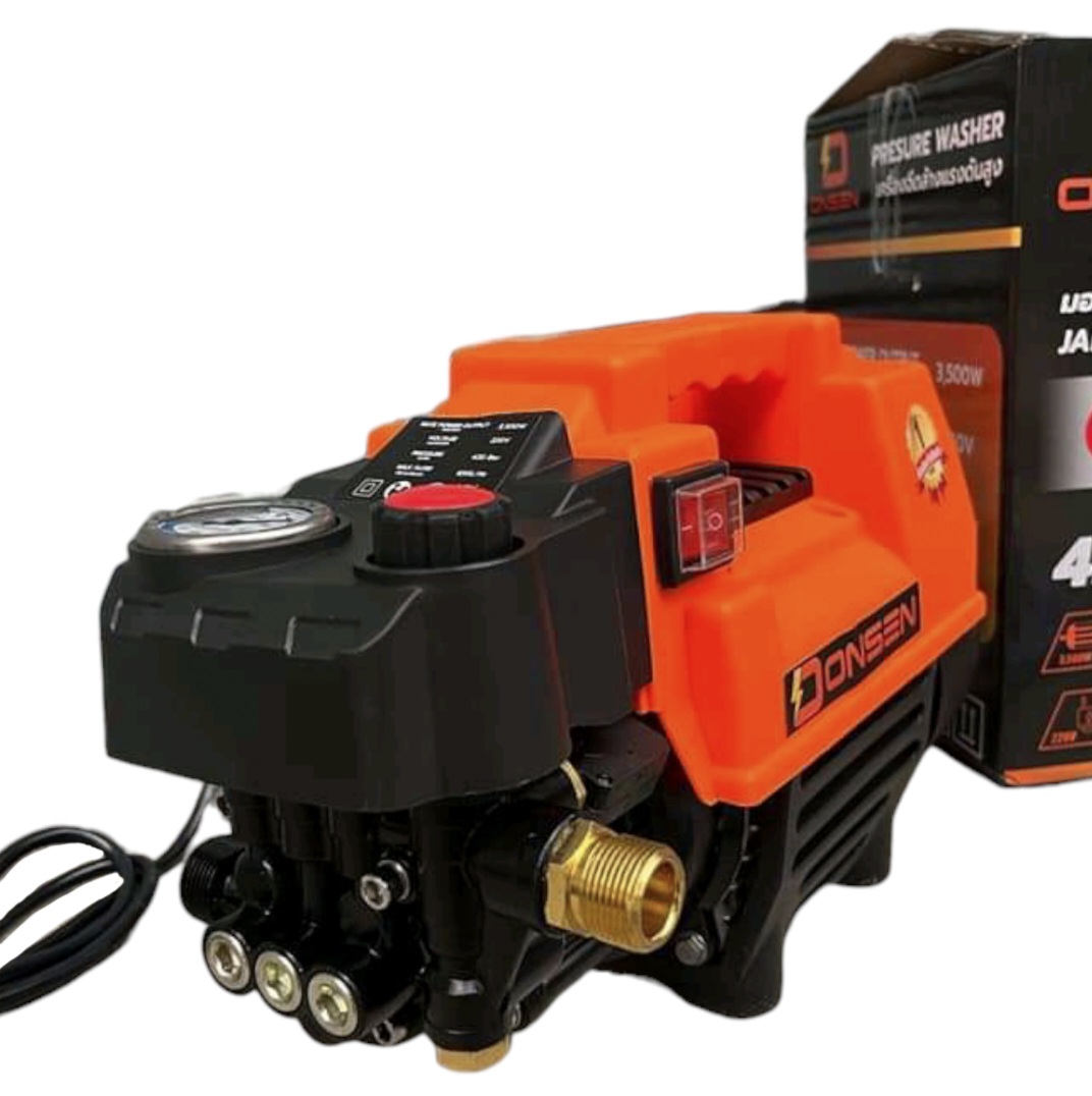 เครื่องอัดฉีดแรงดันสูง Onsen 420 บาร์ ปรับความแรงบาร์ได้ 100-420 บาร์ จะฉีดเบา ฉีดแรง