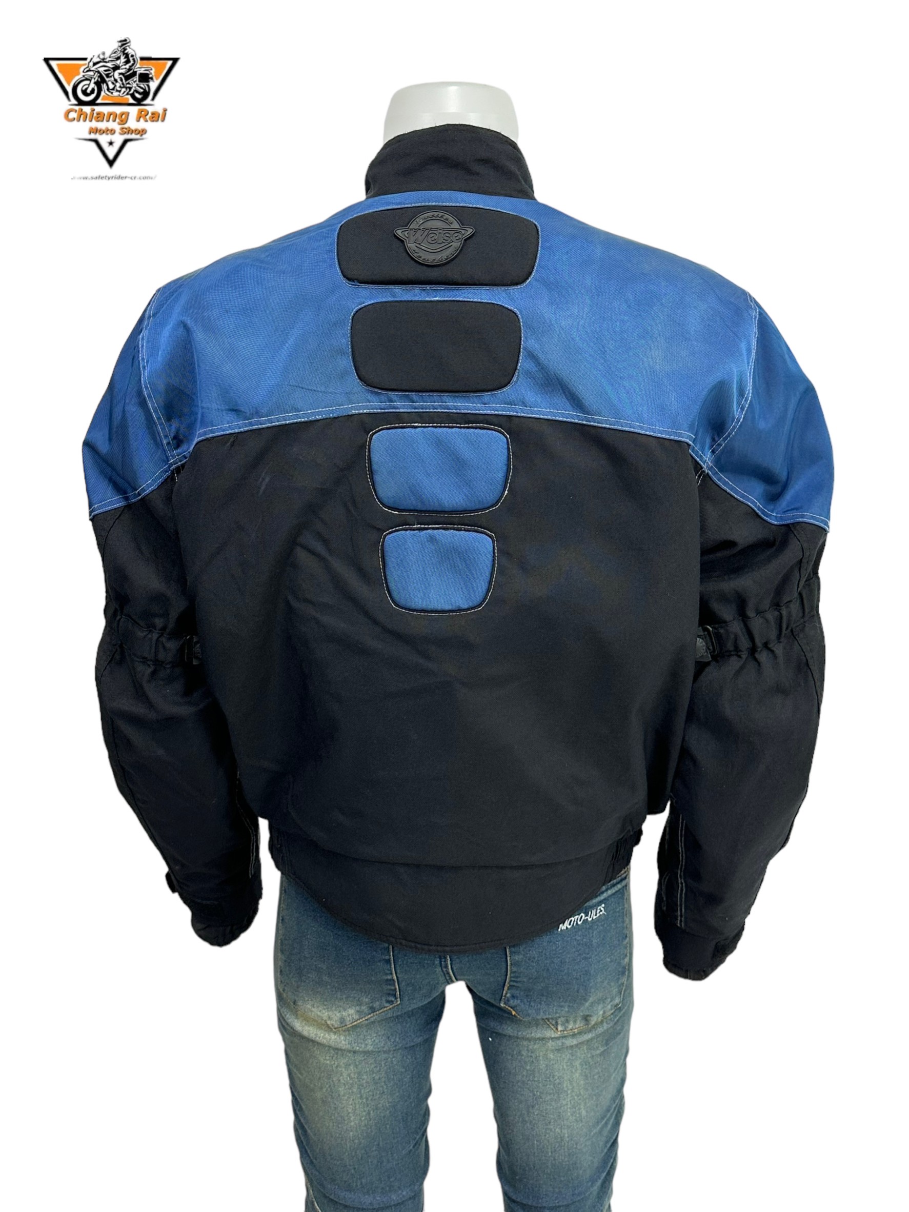 เสื้อขี่มอเตอร์ไซด์( มือสอง) RCSA 800 : อก 46" ยาว 24" (L) weise