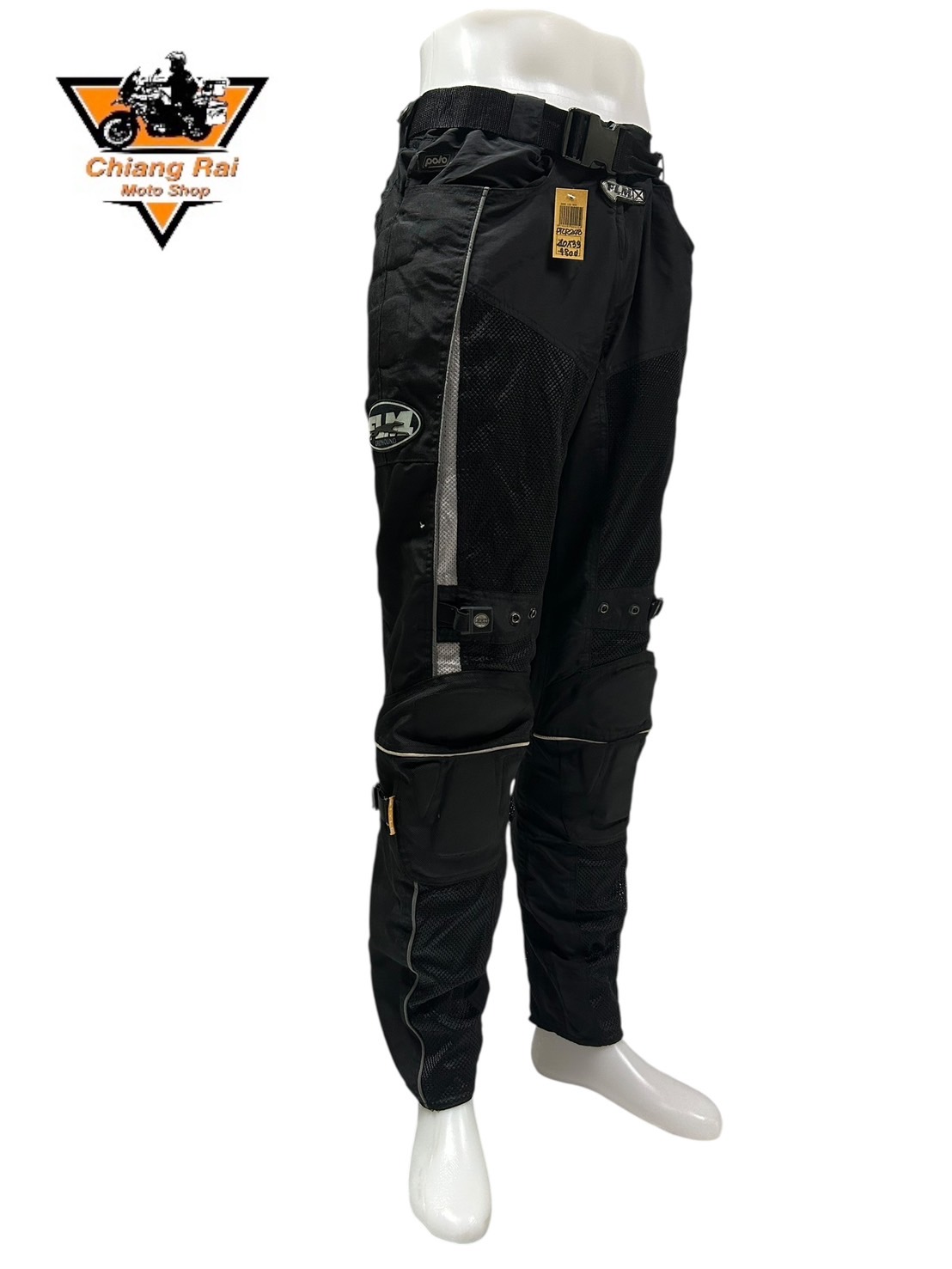 กางเกงขี่มอเตอร์ไซด์ ( มือสอง ) PTCR 248 : เอว 40" ยาว 33" FLM