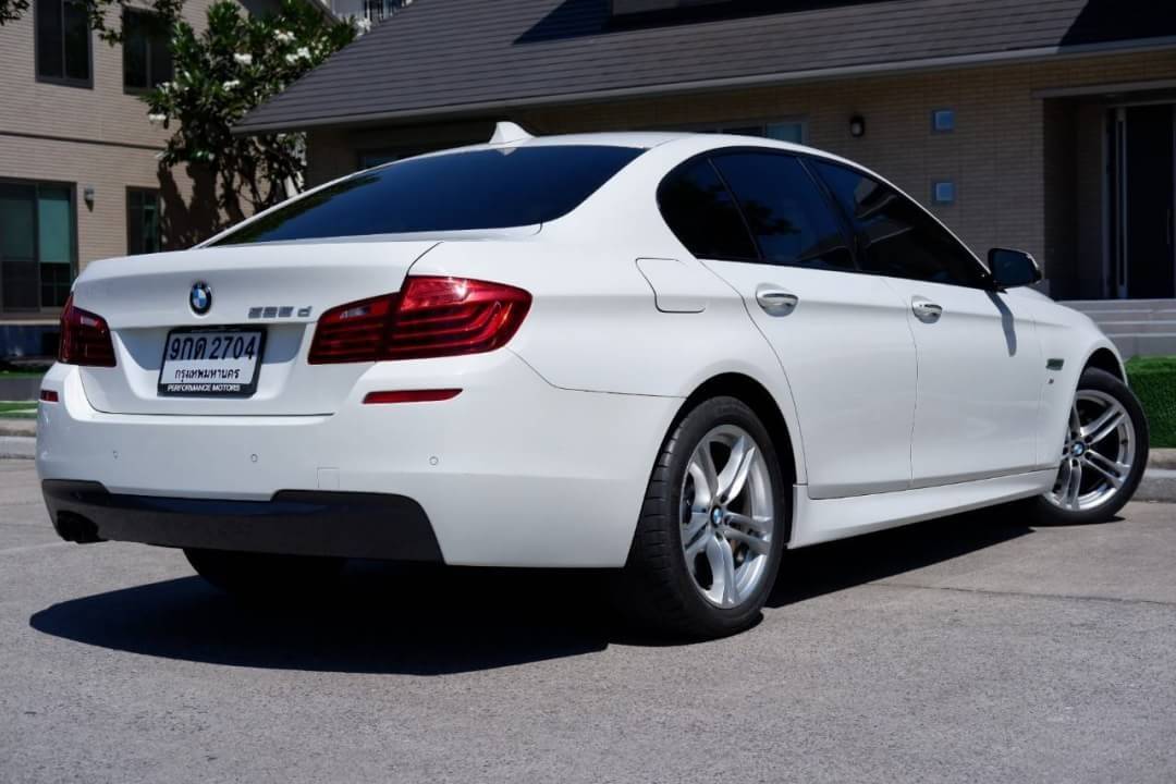 Bmw 525d M sport โฉม Lci Diesel ปี 2014 จด 17