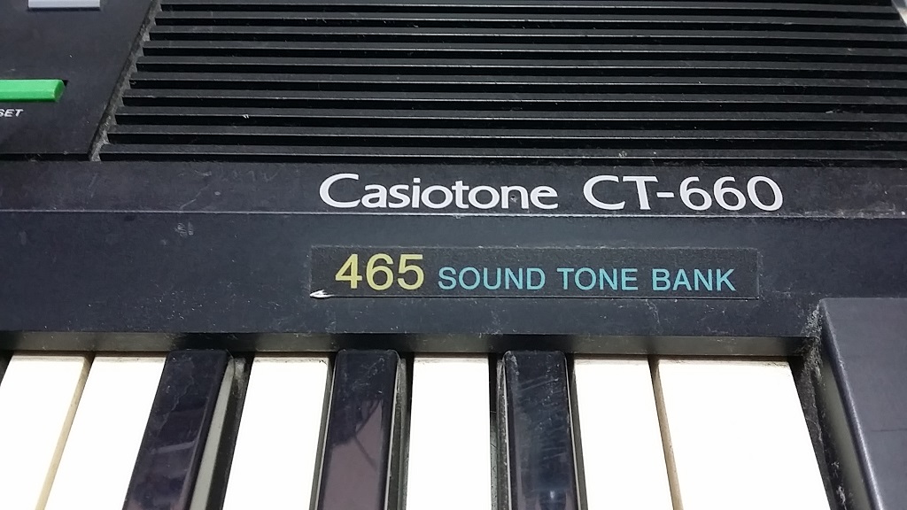 ซ่อมเปียโนคีย์บอร์ด Keys Electronic Keyboard ยี่ห้อ CASIO รุ่น CT-660 อาการคีย์กดไม่ได้และเสียงไม่ออก