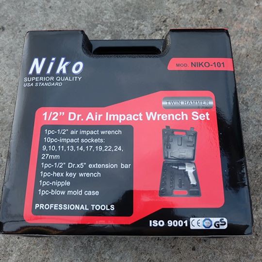 บล็อคลม 4 หุน NIKO ถอดล้อ ขันน๊อต ใช้ได้ทั้งงานหนัก งานเบา