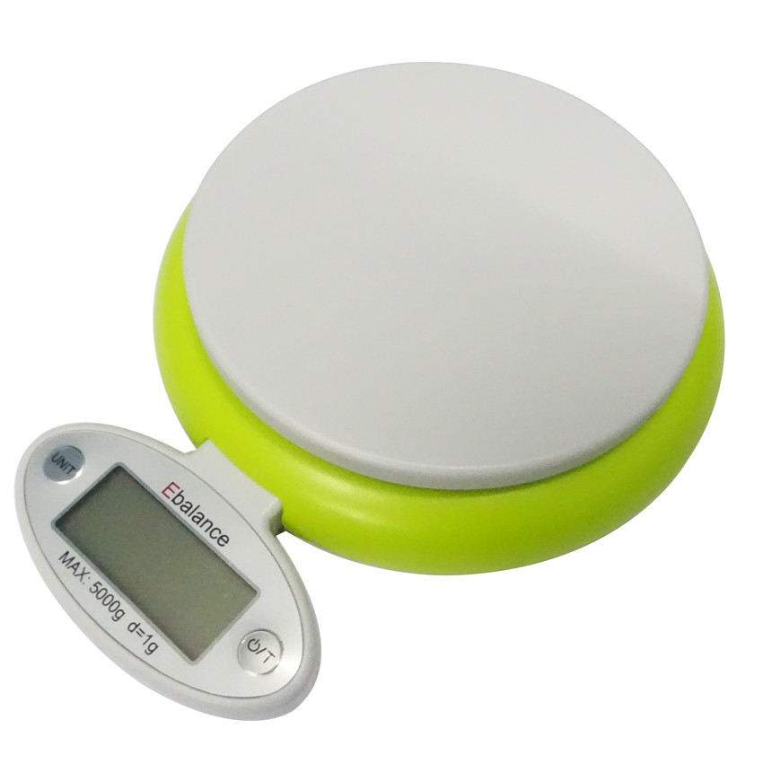 เครื่องชั่งอาหารดิจิตอลพร้อมถาดรองชั่ง รุ่นCH-303B 5 kg/1g เครื่องชั่งหน้อจอพับ