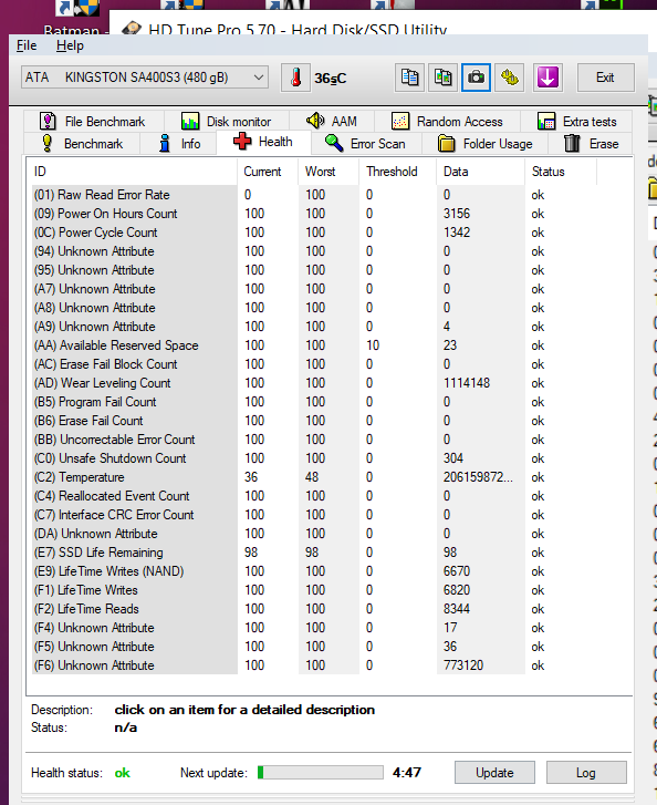 SSD Kingston 480 GB