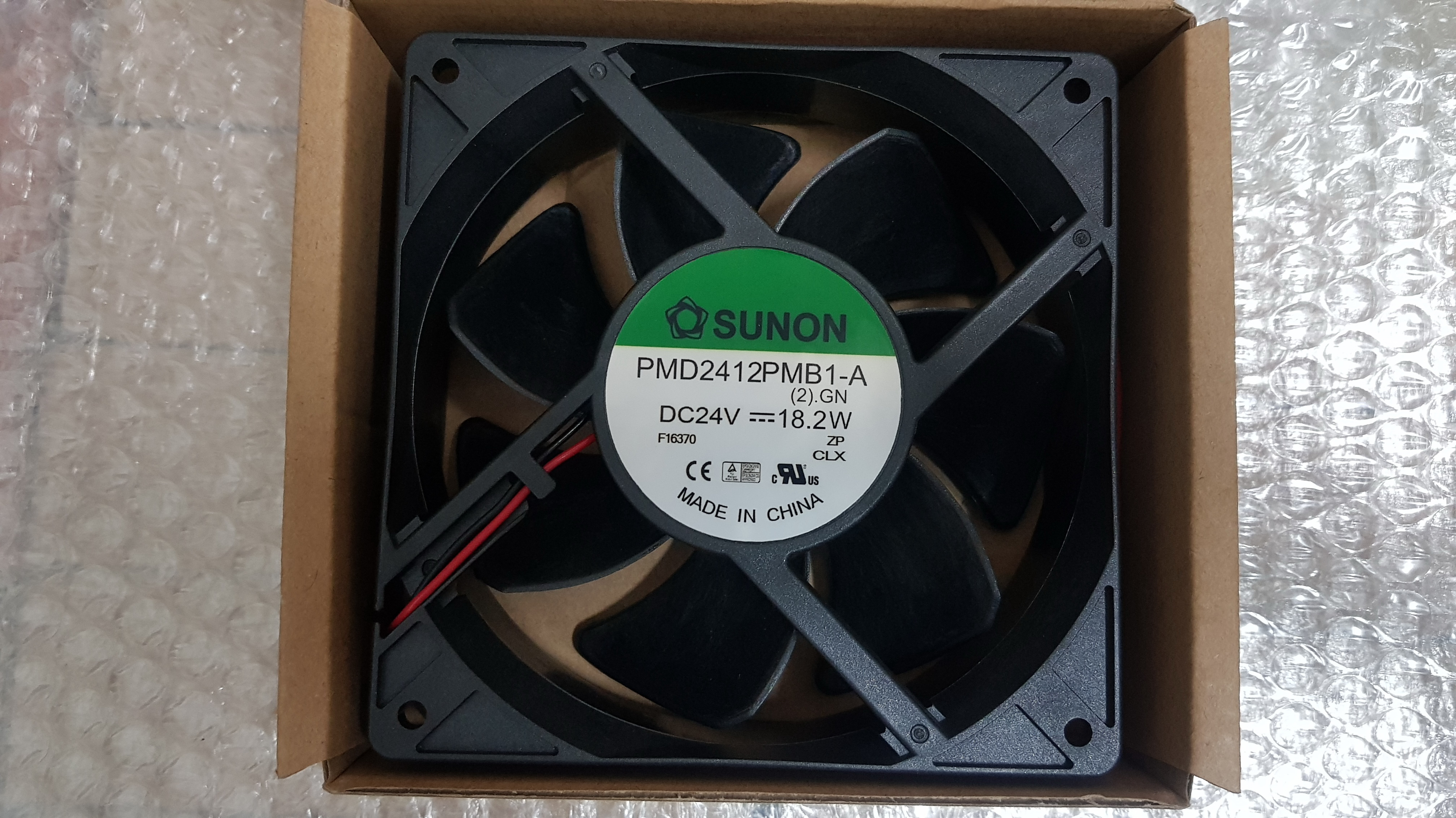 พัดลม รุ่น PMD2412PMB1-A ไฟ 24VDC