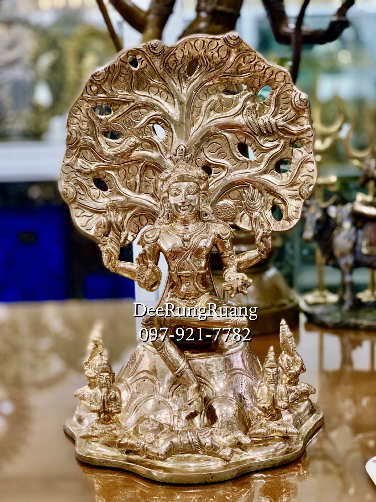มหาโยคีทักษิณามูรติ (เนื้อสัมฤทธิ์) ***Maha Yogi Dakshinamurti***