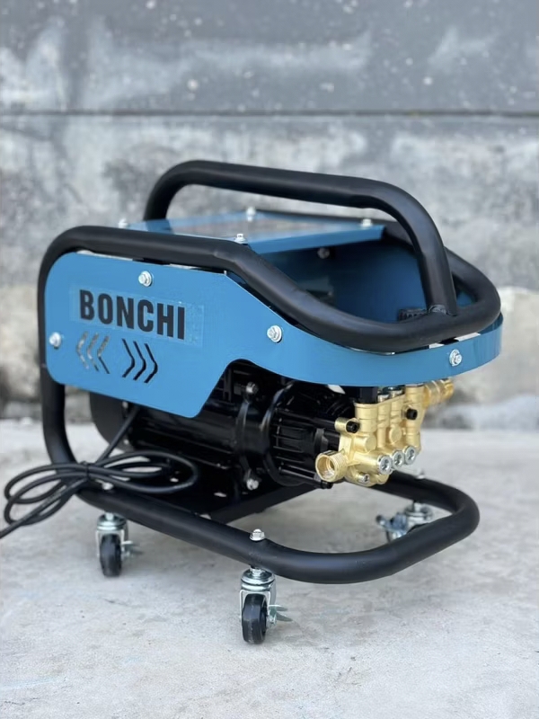 เครื่องฉีดน้ำมีล้อ ปรับรอบได้ 400 บาร์ ยี่ห้อ BONCHI (บอนชิ) รุ่น QXJ-21