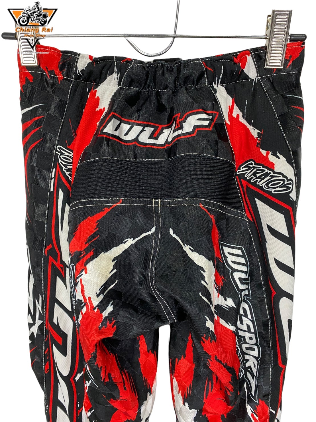 กางเกงสำหรับขี่มอเตอร์ไซด์ ( มือสอง ) E&A 447: เอว 26" ยาว 24" **WULF**
