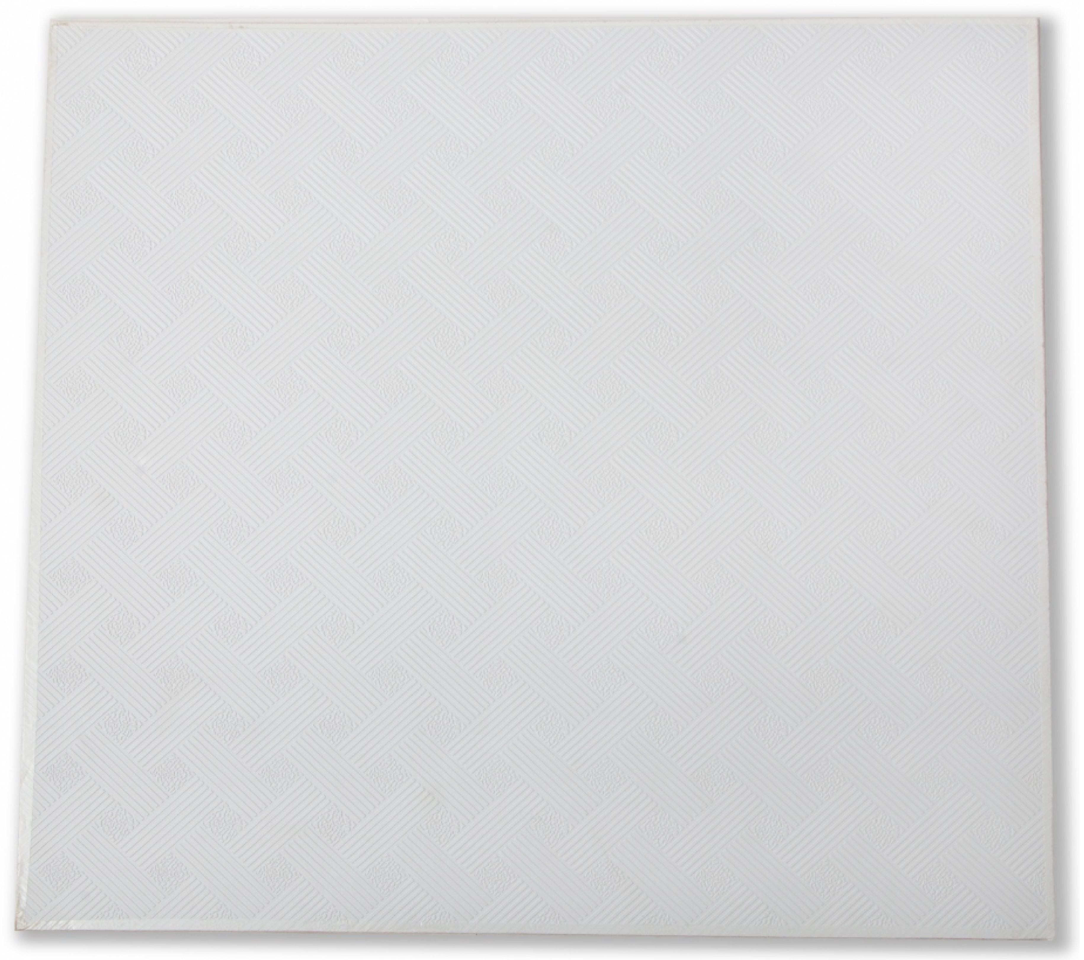 ลิสเซ่ ฝ้ายิปซัมทีบาร์ 60x60ซม. รุ่นแบมบู-ไวท์ บรรจุ 10แผ่น/กล่อง