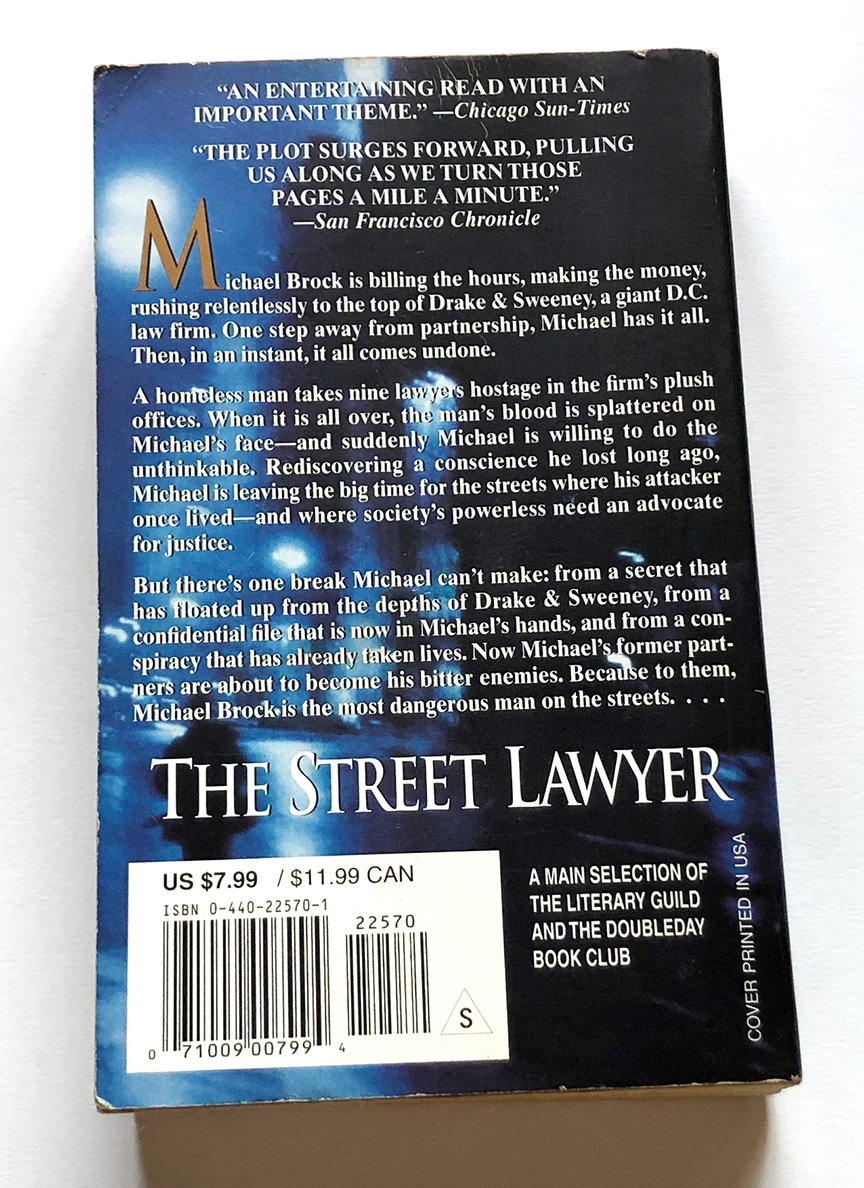 The street lawyer โดย John Grisham (ภาษาอังกฤษ)