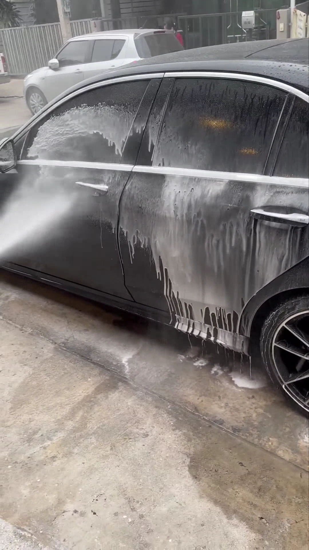 เครื่องฉีดน้ำปรับแรงดันได้ 0-420 บาร์เต็ม ยี่ห้อ Bonchi ล้างรถ ล้างแอร์ ล้างพื้น ตัวเดียวจบ