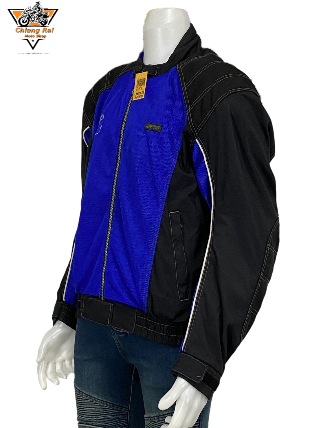 เสื้อขี่มอเตอร์ไซด์( มือสอง) RCSA 489: อก 52" ยาว 26" (XL) **uvex**