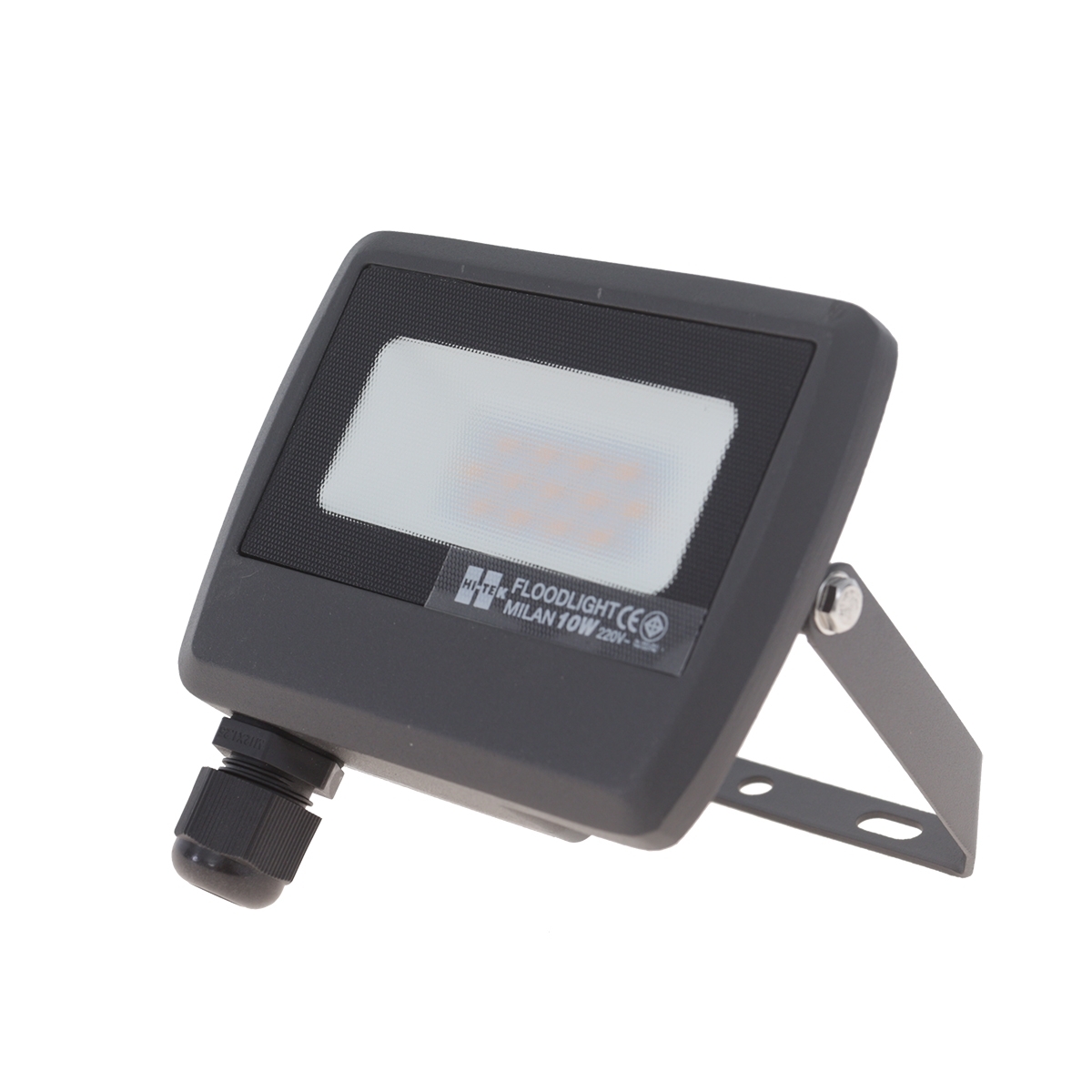 HI-TEK สปอร์ตไลท์ LED IP65 10 วัตต์ มิลาน (DAY LIGHT)